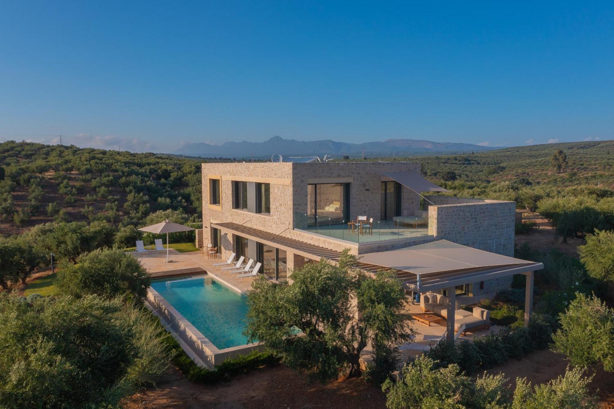 Messinian Nest Villa Gialova Buitenkant foto